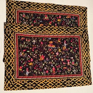 Vera Bradley Placemats NEW in Retired HTF Ming. TWO PLACEMATS.